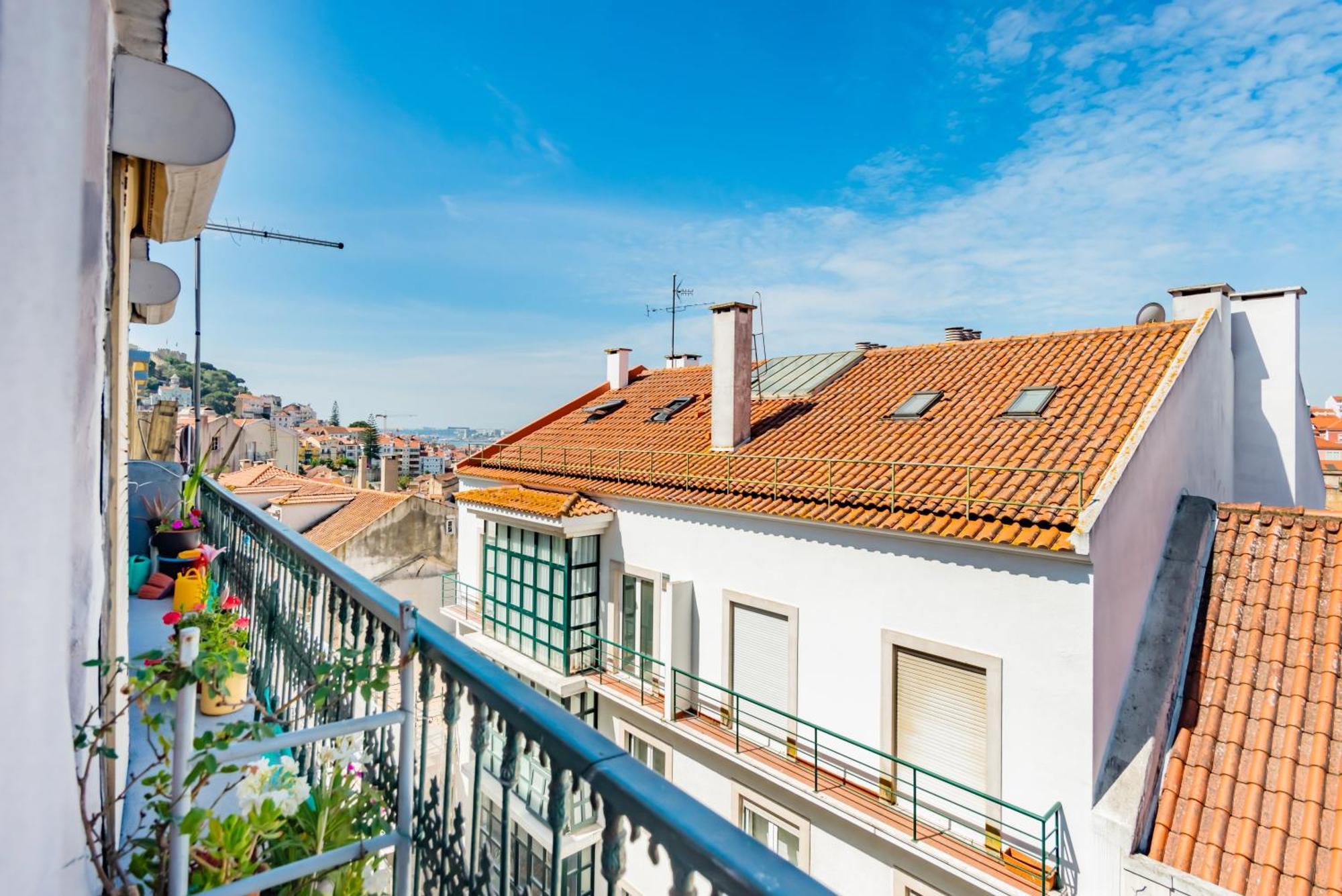 Appartamento Olarias Terrace Lisbona Camera foto